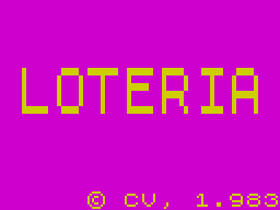 Opening screen
